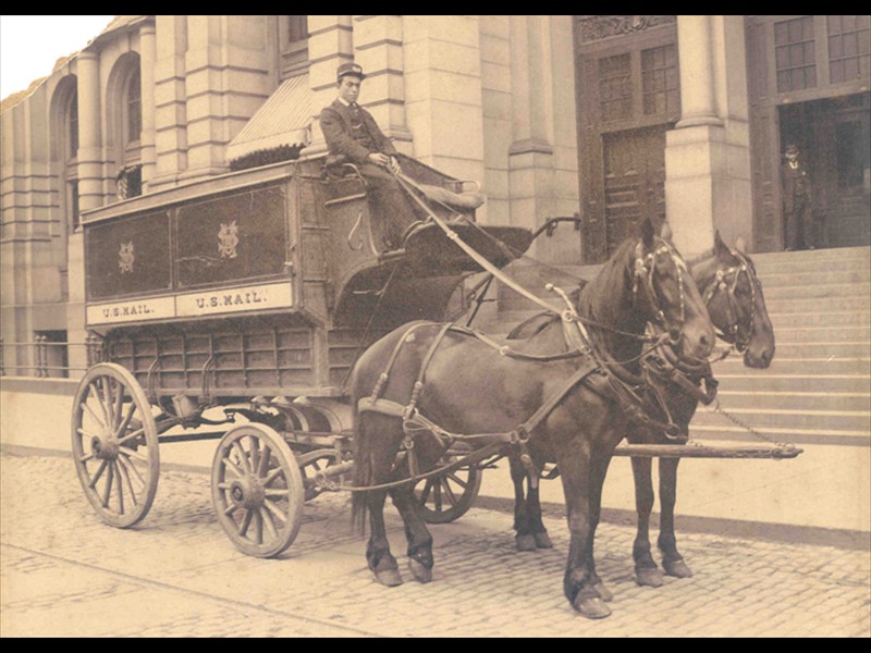 1895 Regulation Mail Wagon