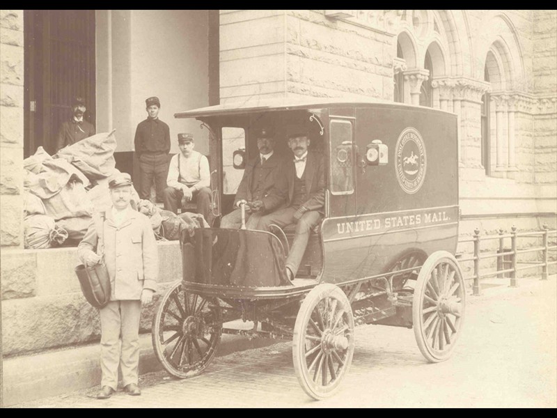 1901 Electric Mail Automobile