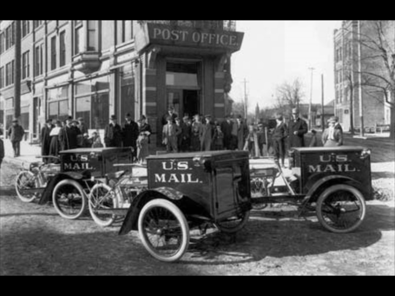 1915 Harley Davidson Mail Tri-cars Milwaukee Wisconsin