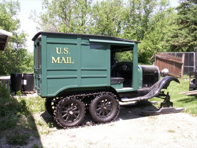 1929 Model A Mail Ski Truck